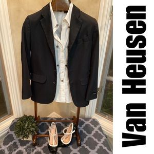 💎 Van Heusen Blazer | BLACK Button Up | SIZE S 💎